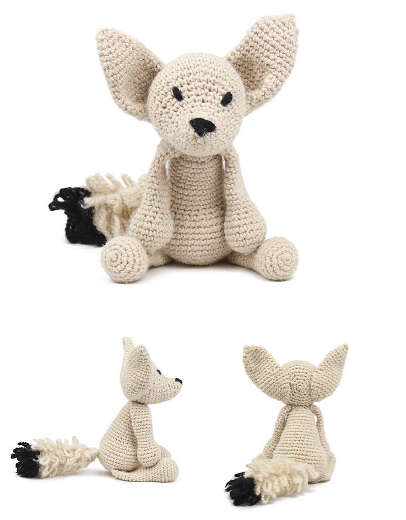 toft stephanie the fennec fox amigurumi crochet animal